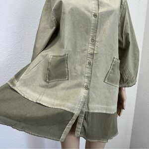 Pretty Angel Olive Green Tunic Top